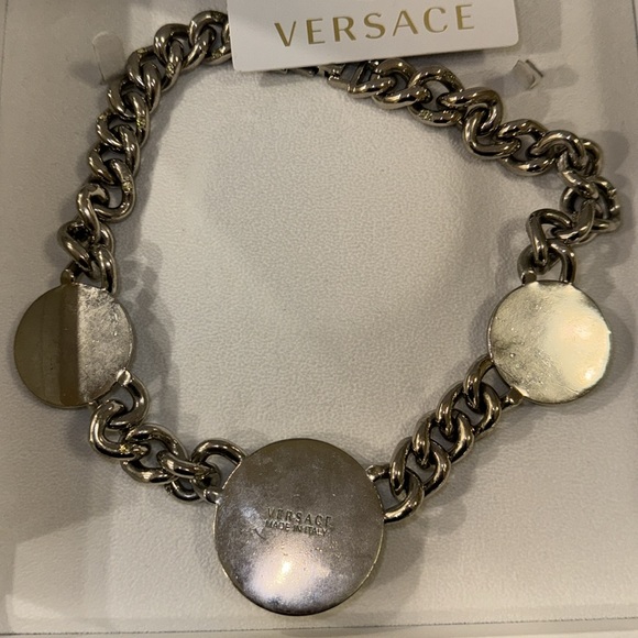 Versace Medusa chain necklace authentic in silver - Picture 7 of 7